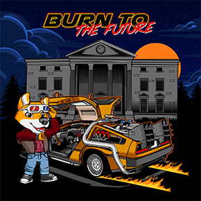 Second NFT sample of Burn to The Future